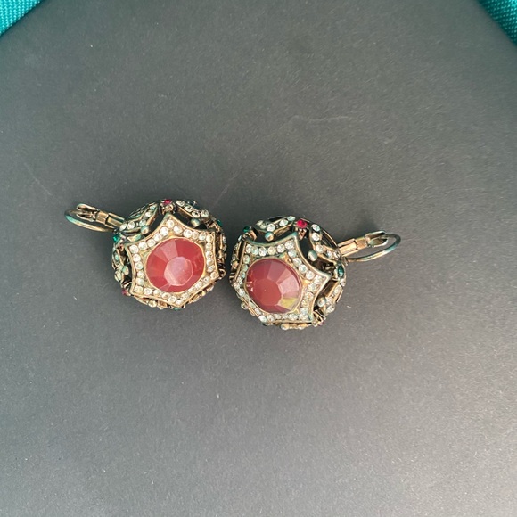 Stunning colorful earrings - Picture 1 of 5